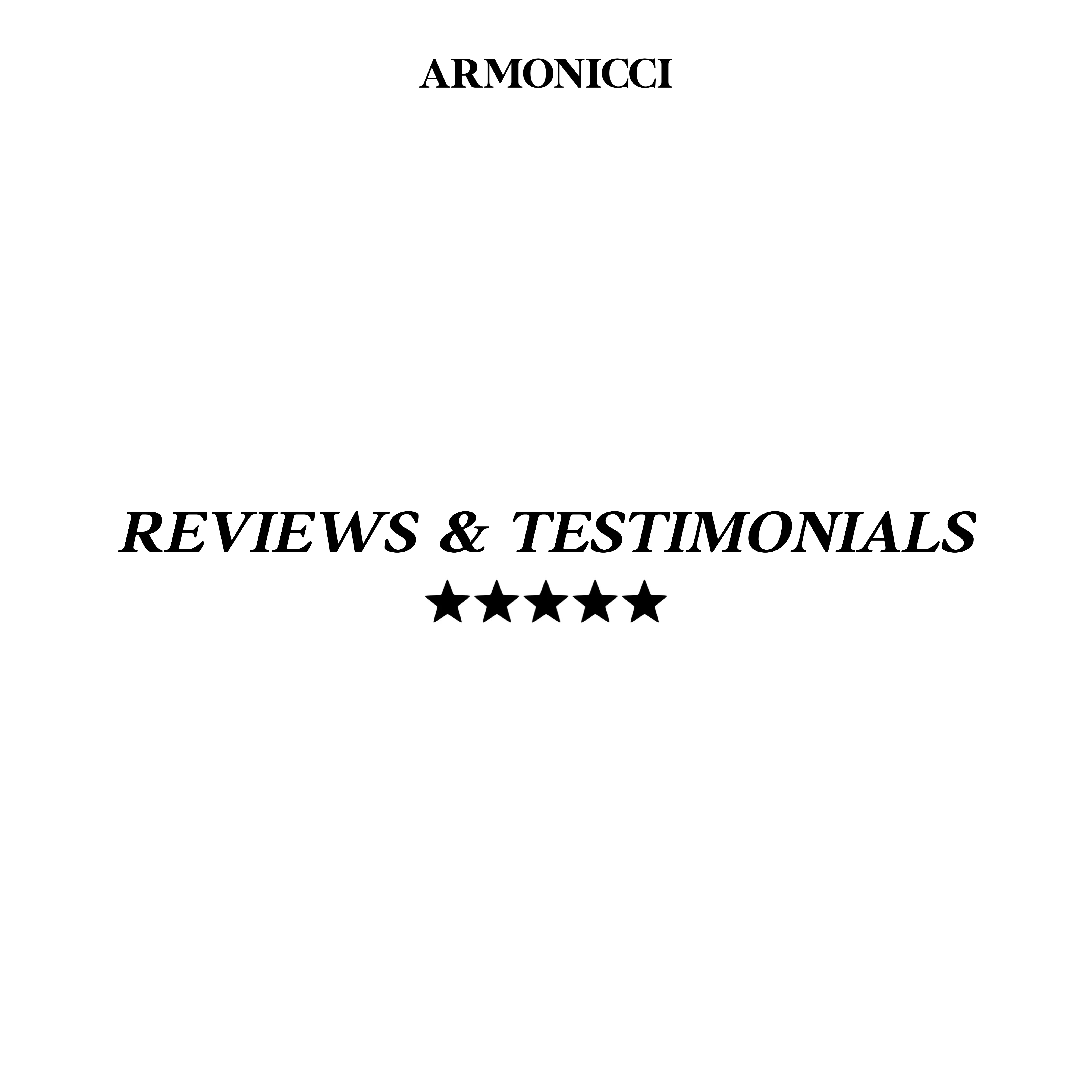 Great Armonicci Reviews