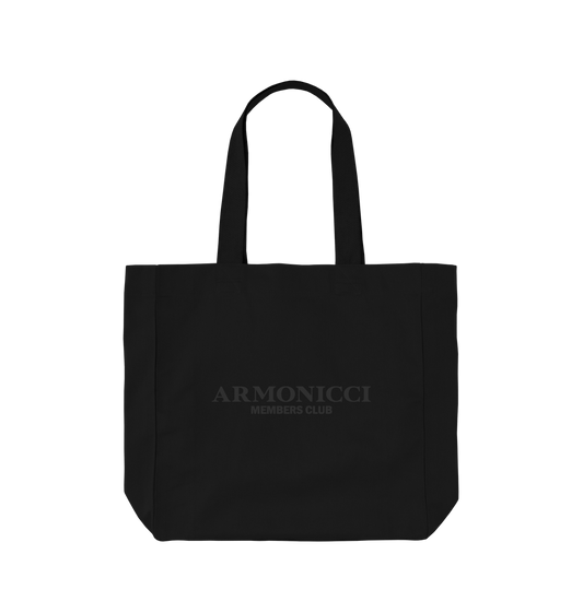 Black Printed Bag