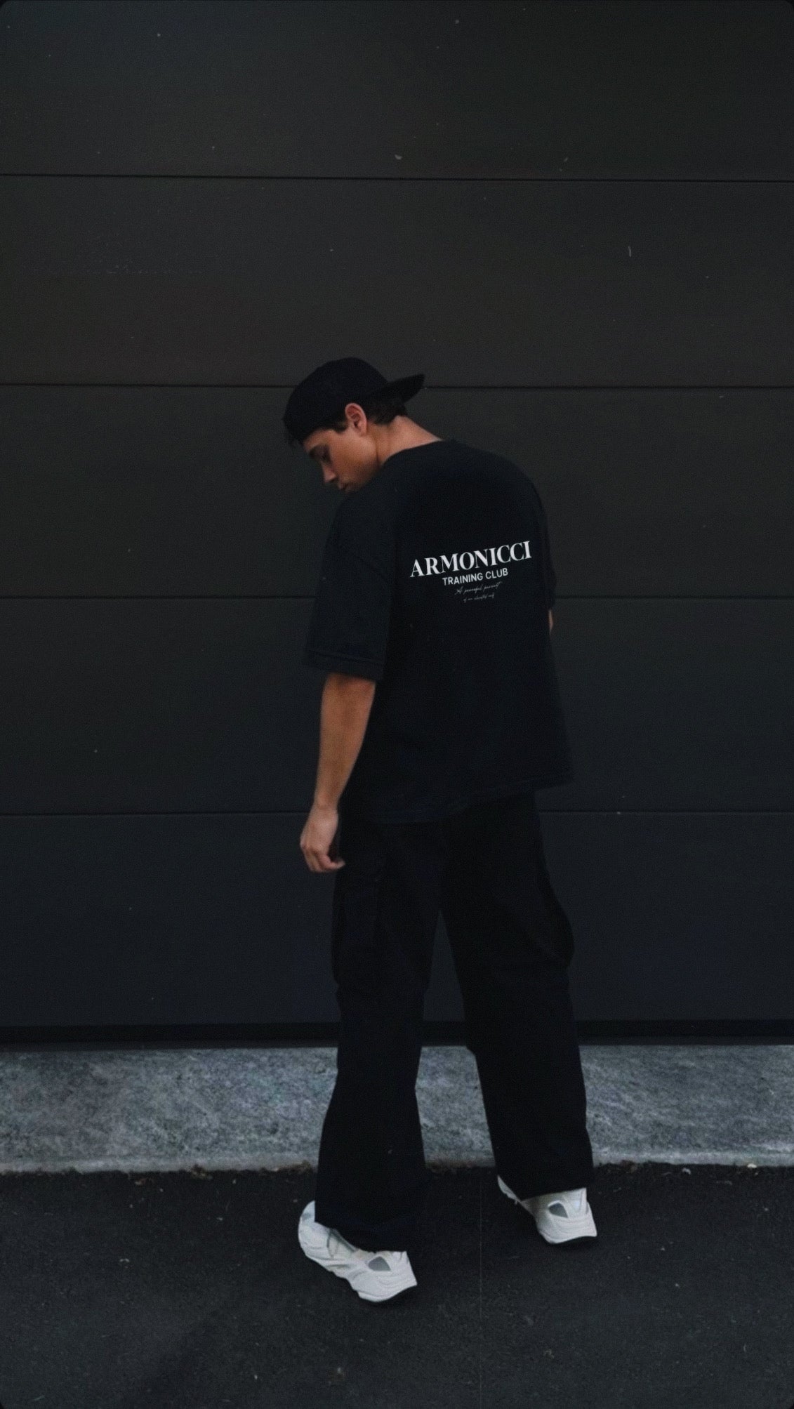 Oversized Black Training Club T-Shirt