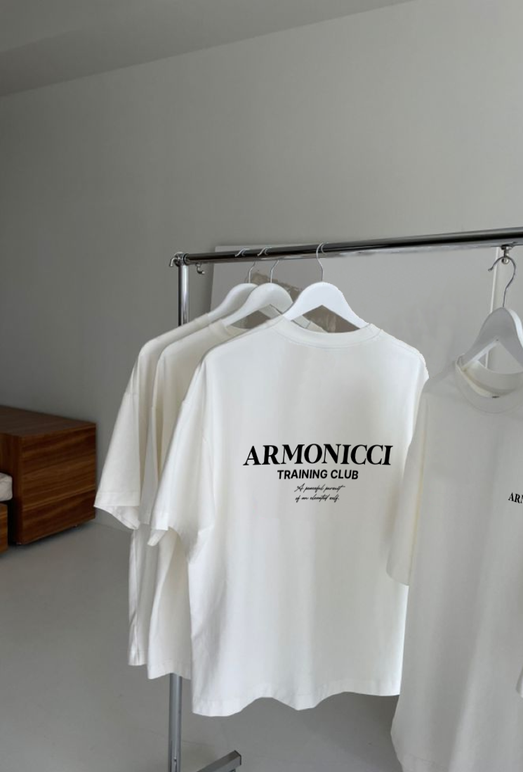 Oversized White Training Club T-Shirt