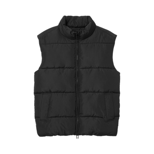 Black Puffer Gilet