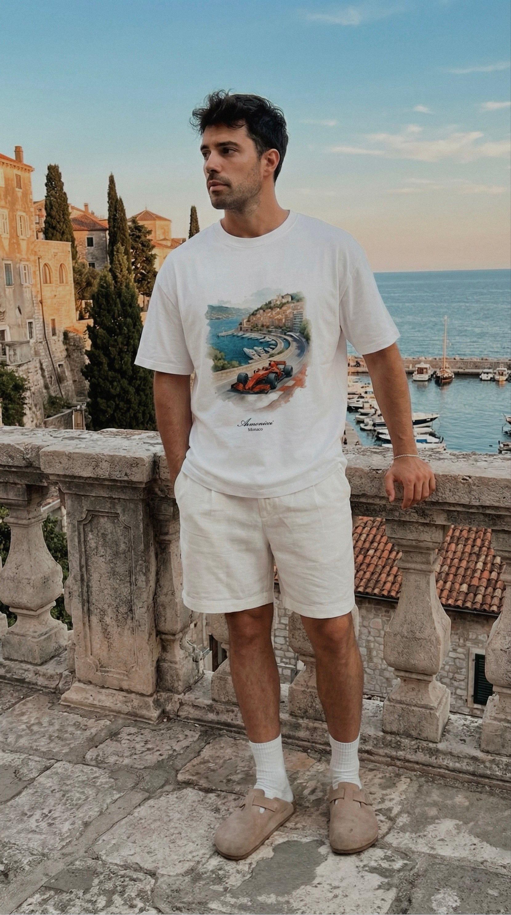 Monaco Print T-Shirt