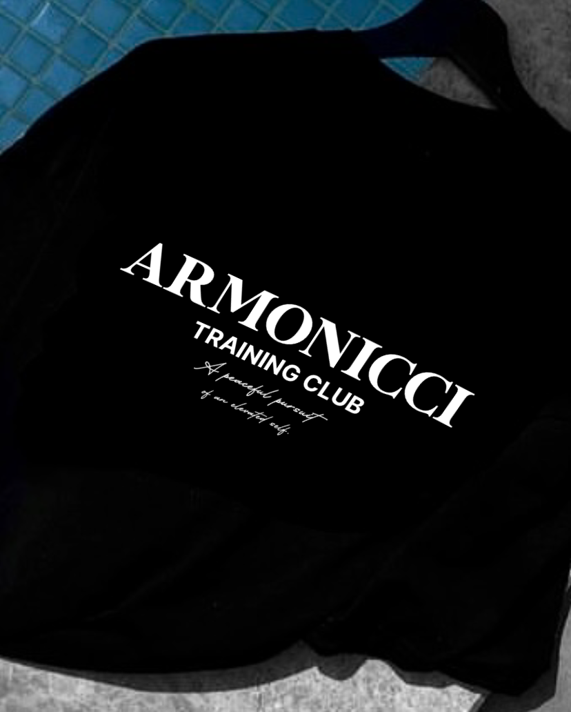 Oversized Black Training Club T-Shirt