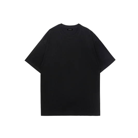 Heavyweight Oversized Minimal Black T-Shirt