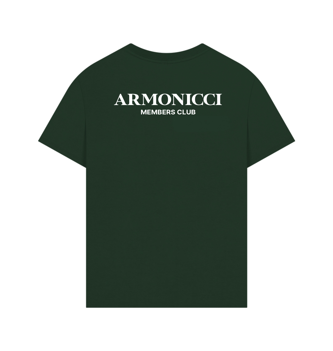 Oversized Royal Green Members Club T-Shirt