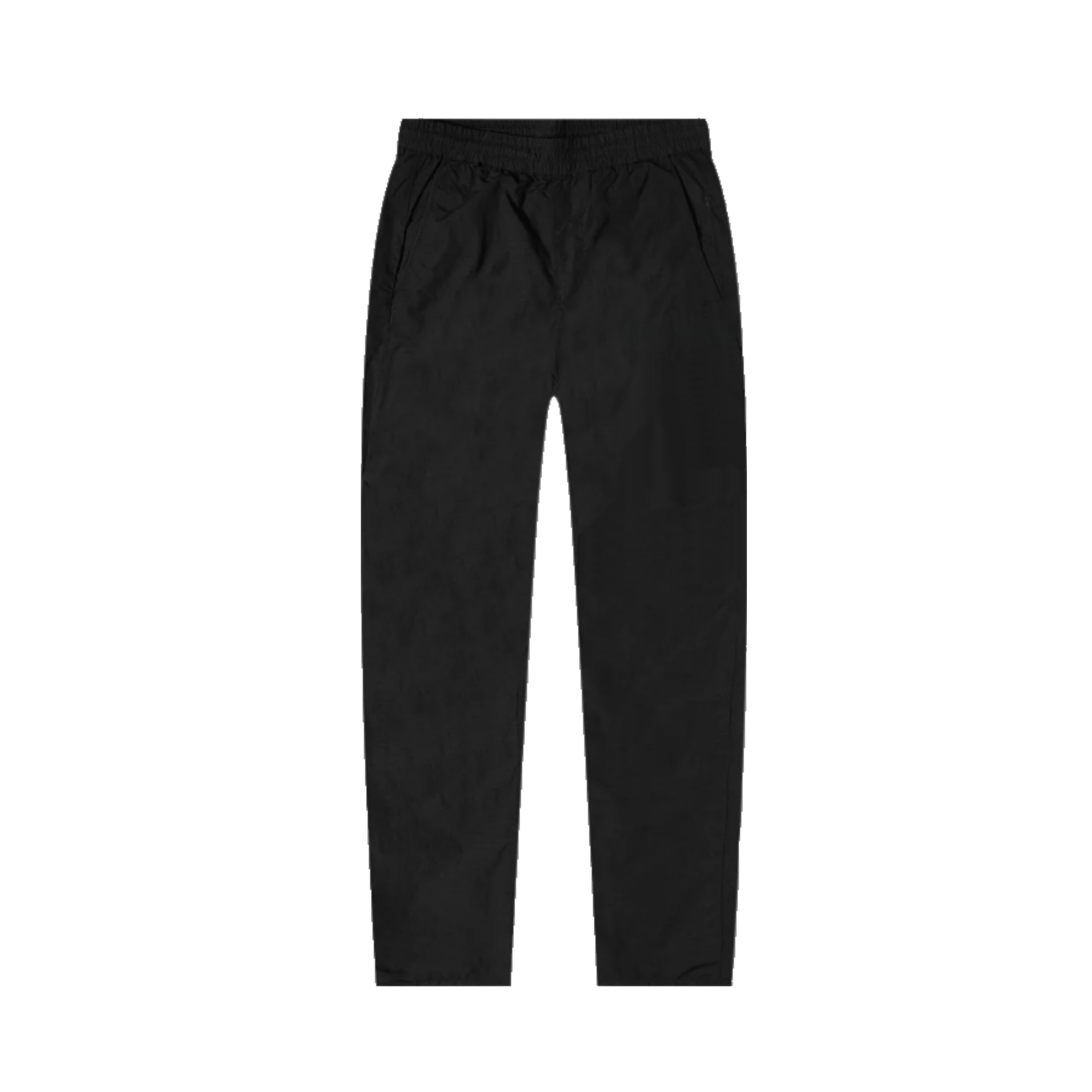 Minimal Black Silky Track Pants