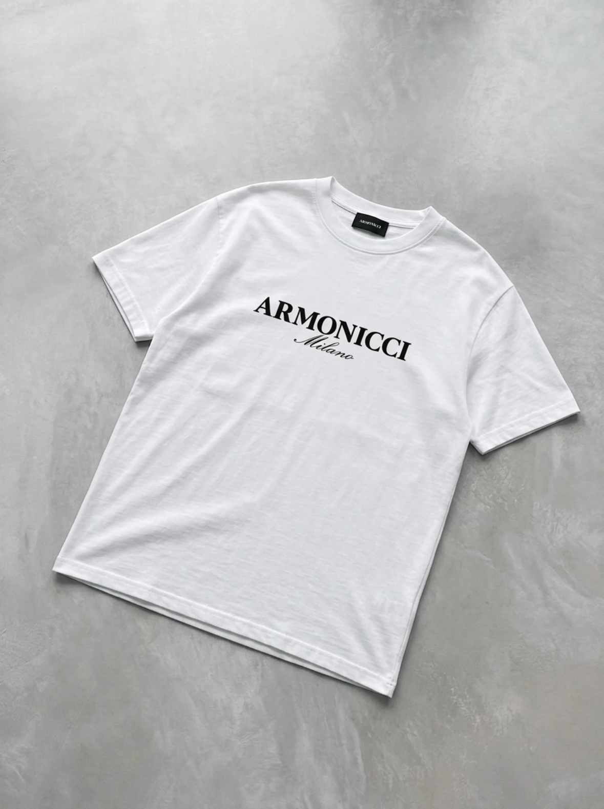 Oversized Pure White Milano T-Shirt