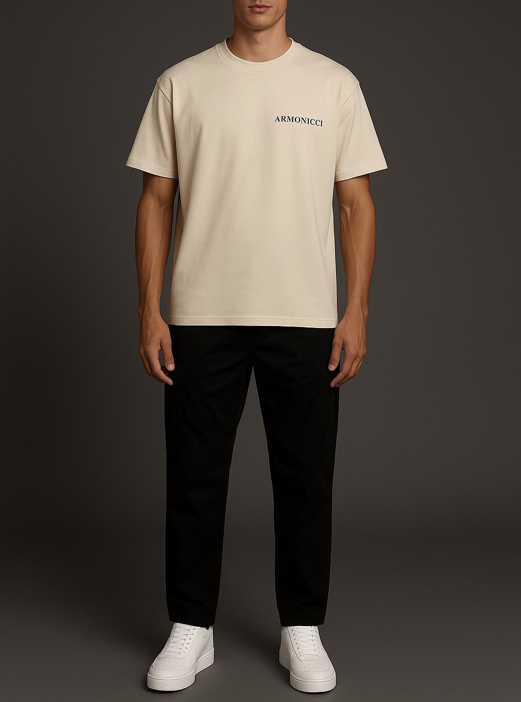 Oversized Royal Beige Original T-Shirt