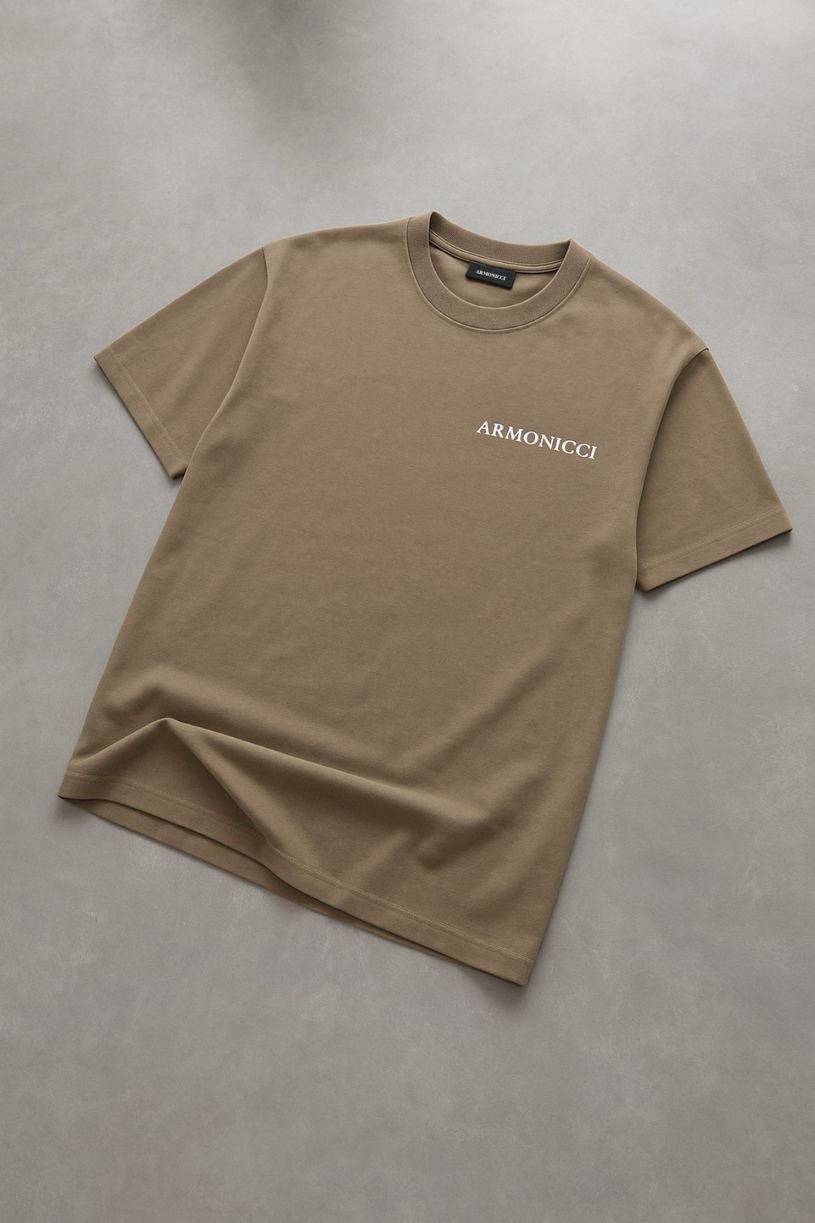Oversized Coffee Brown Original T-Shirt