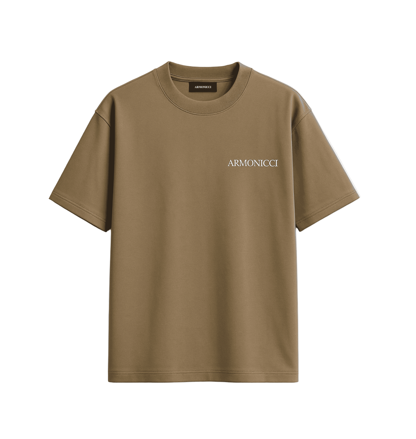 Oversized Coffee Brown Original T-Shirt