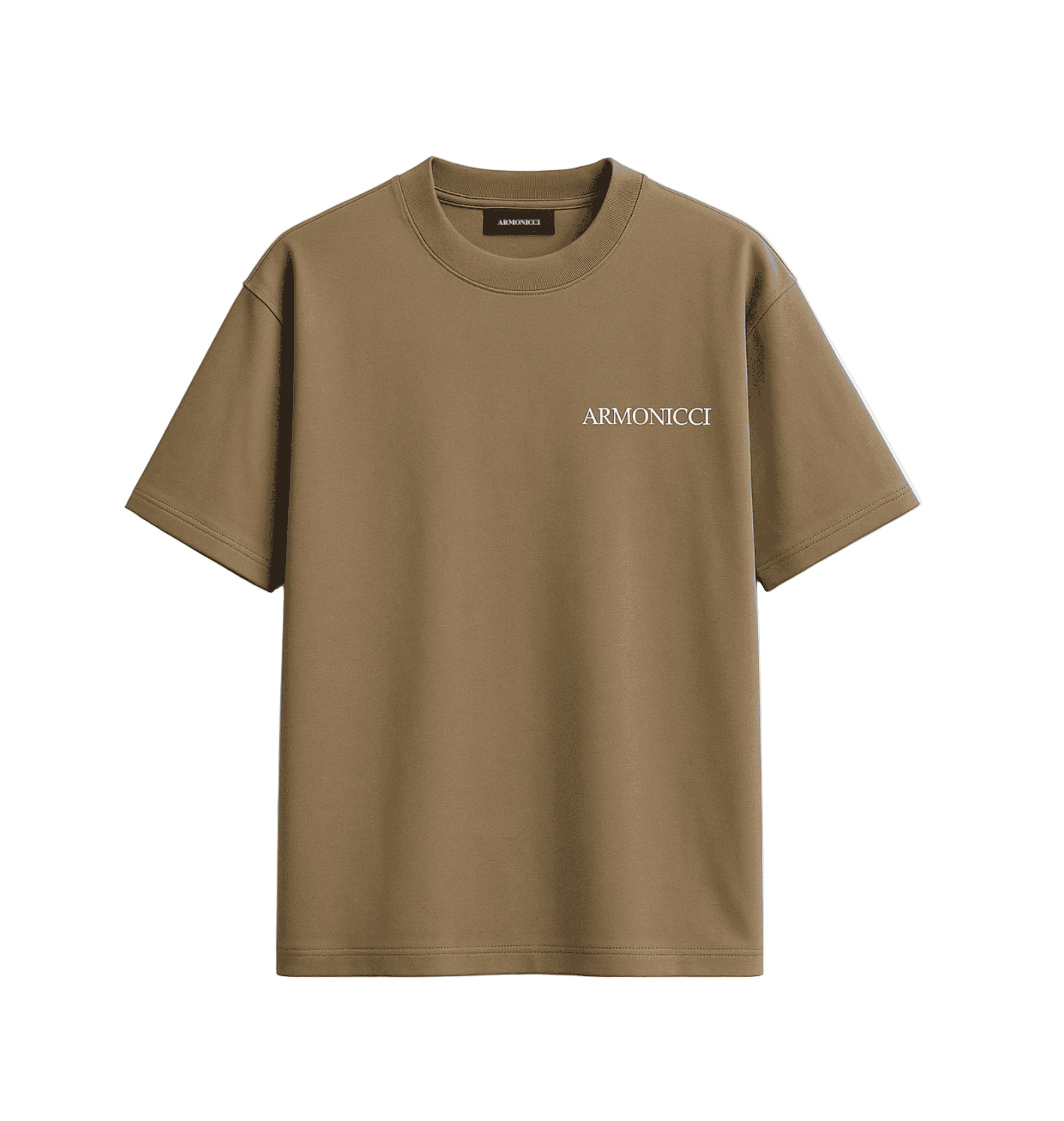 Oversized Coffee Brown Original T-Shirt