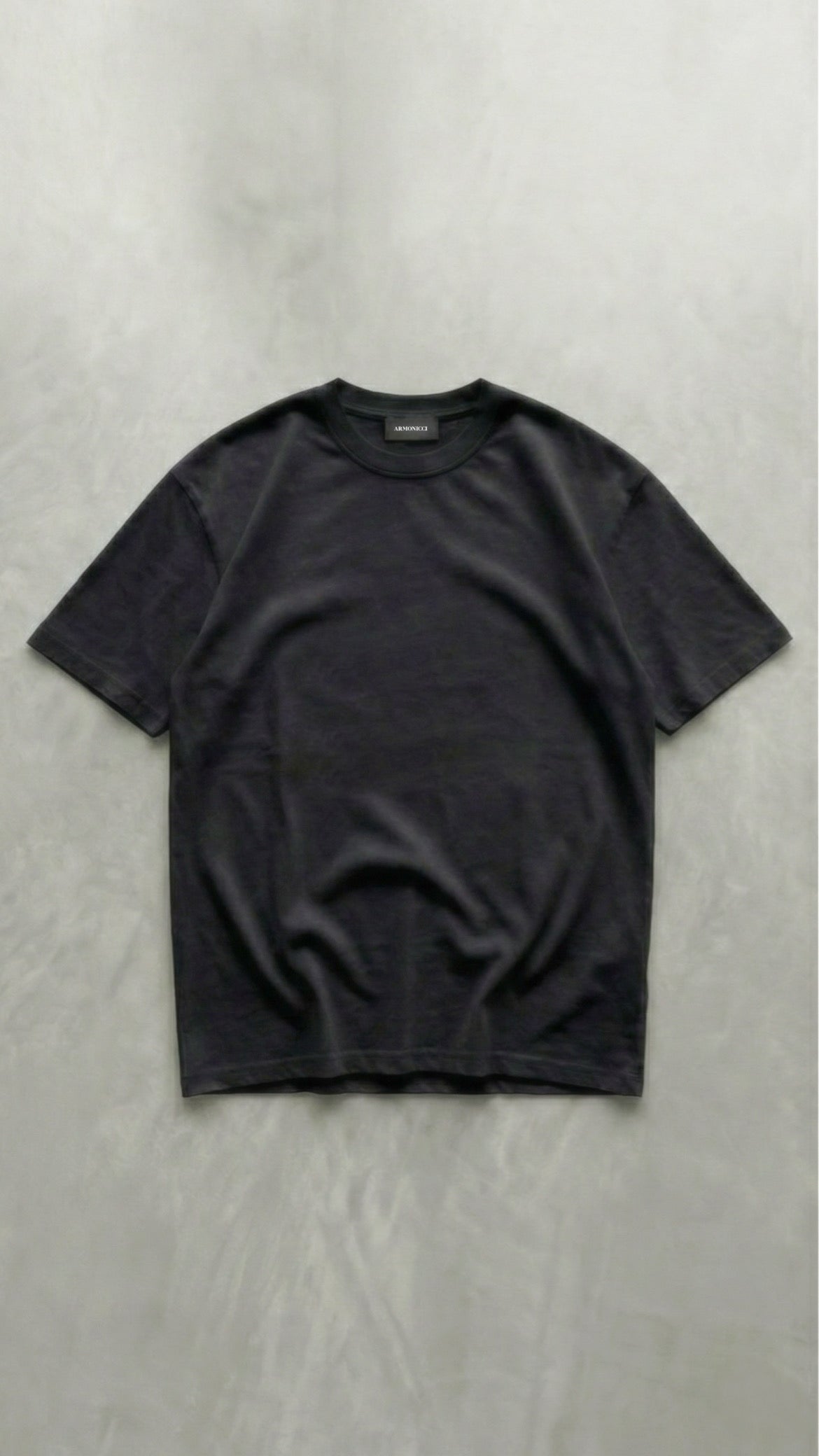Heavyweight Oversized Minimal Black T-Shirt