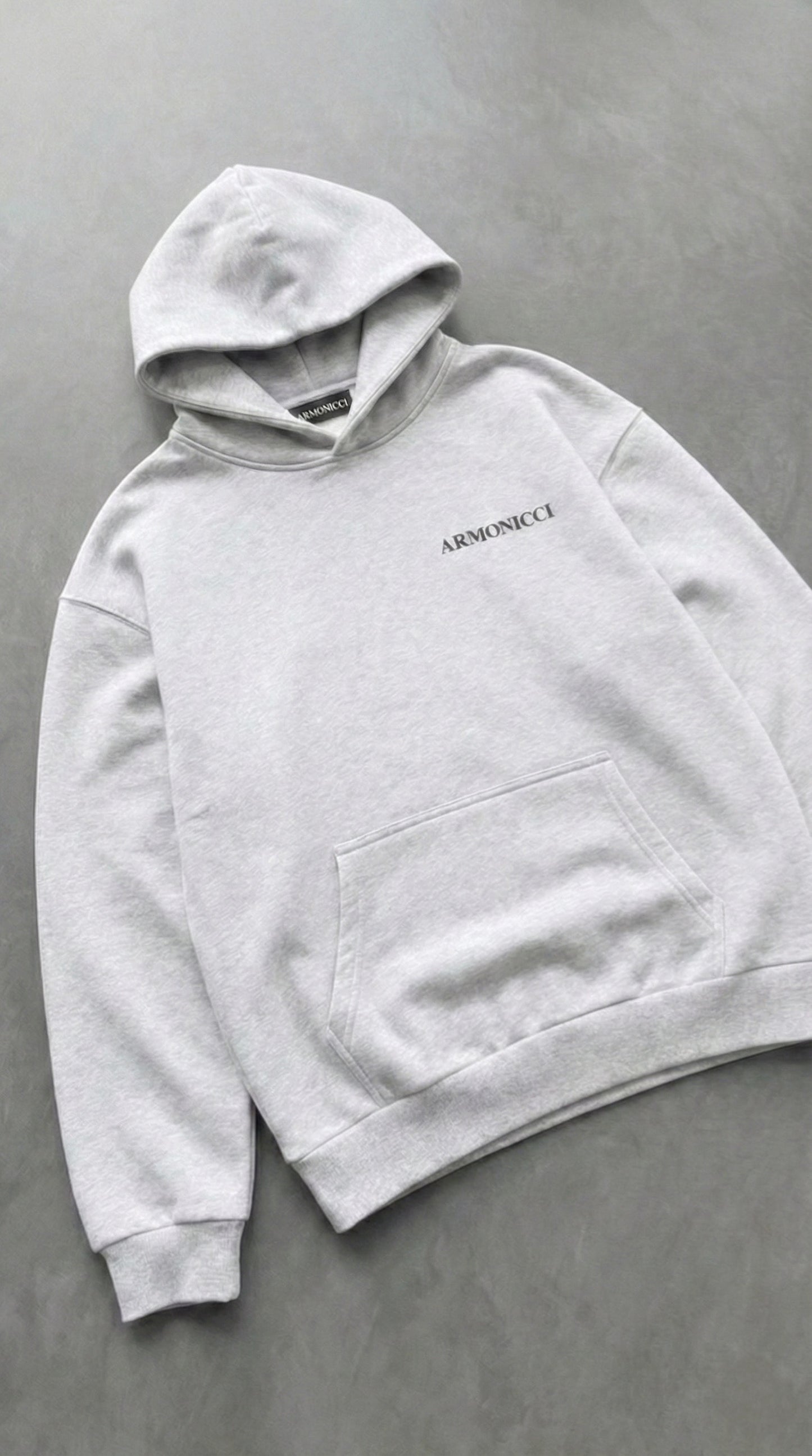 Heavyweight Athletic Grey Original Hoodie