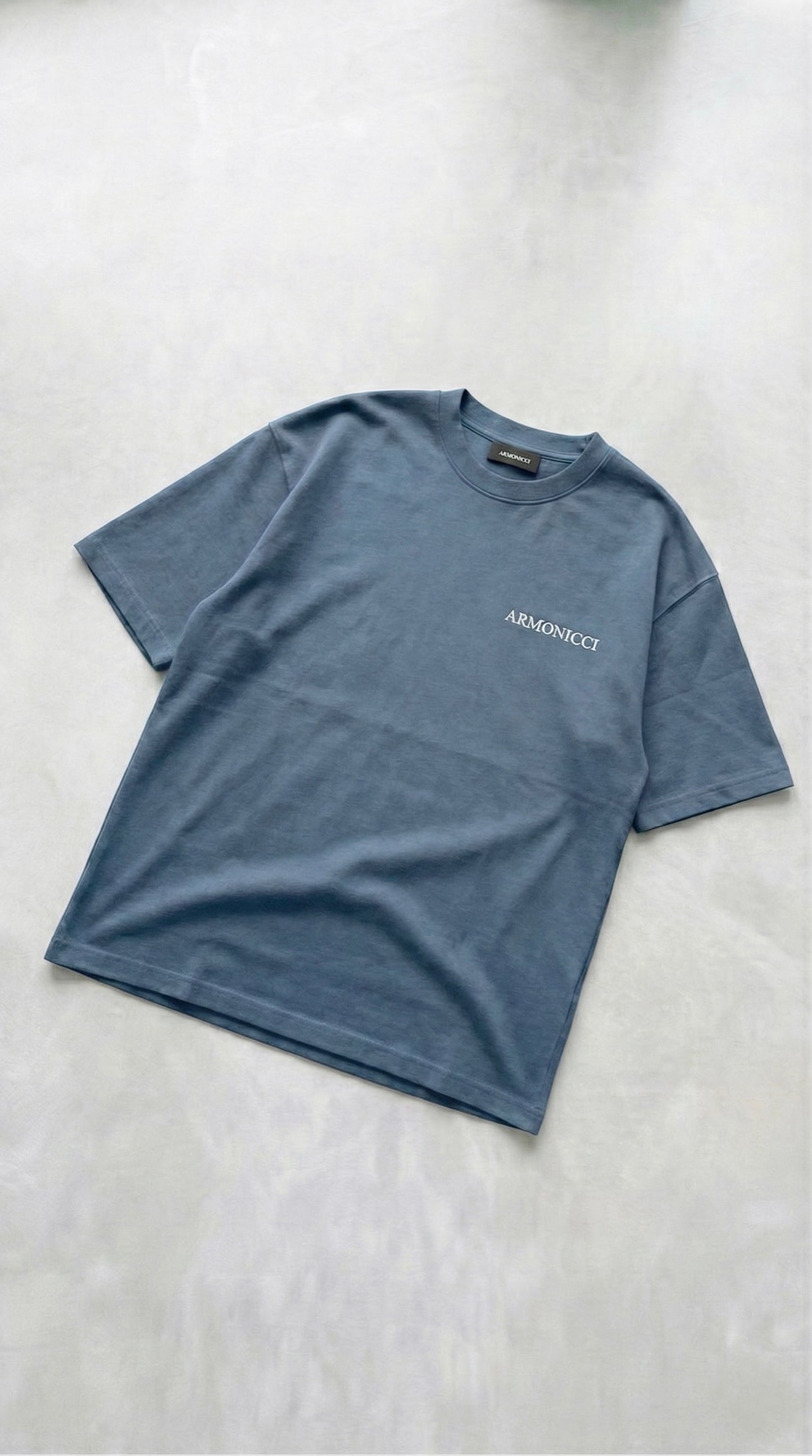 Oversized Stone Blue Original T-Shirt