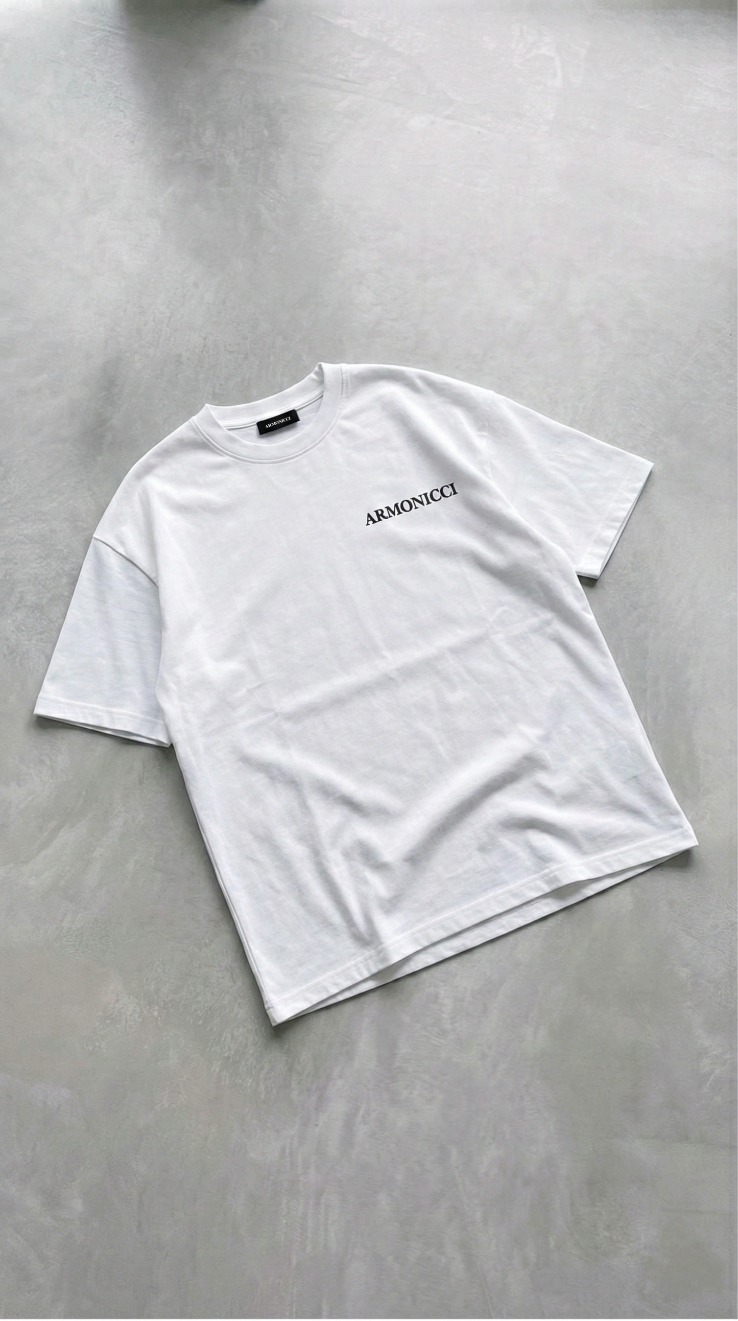 Oversized Pure White Original T-Shirt