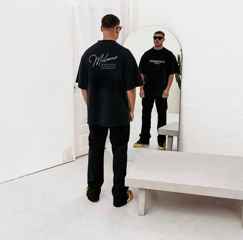 Classic Milano Black T-Shirt