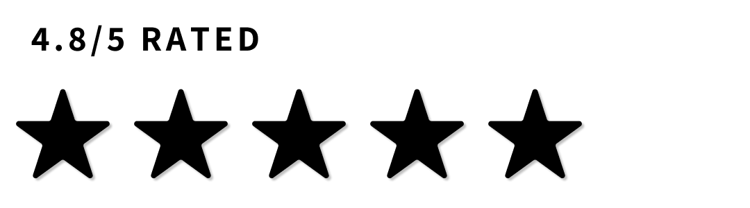 4.8/5 Rated