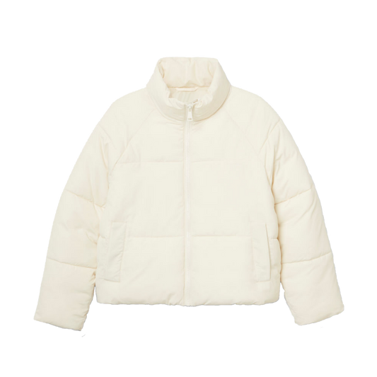 Cream Puffer Jacket