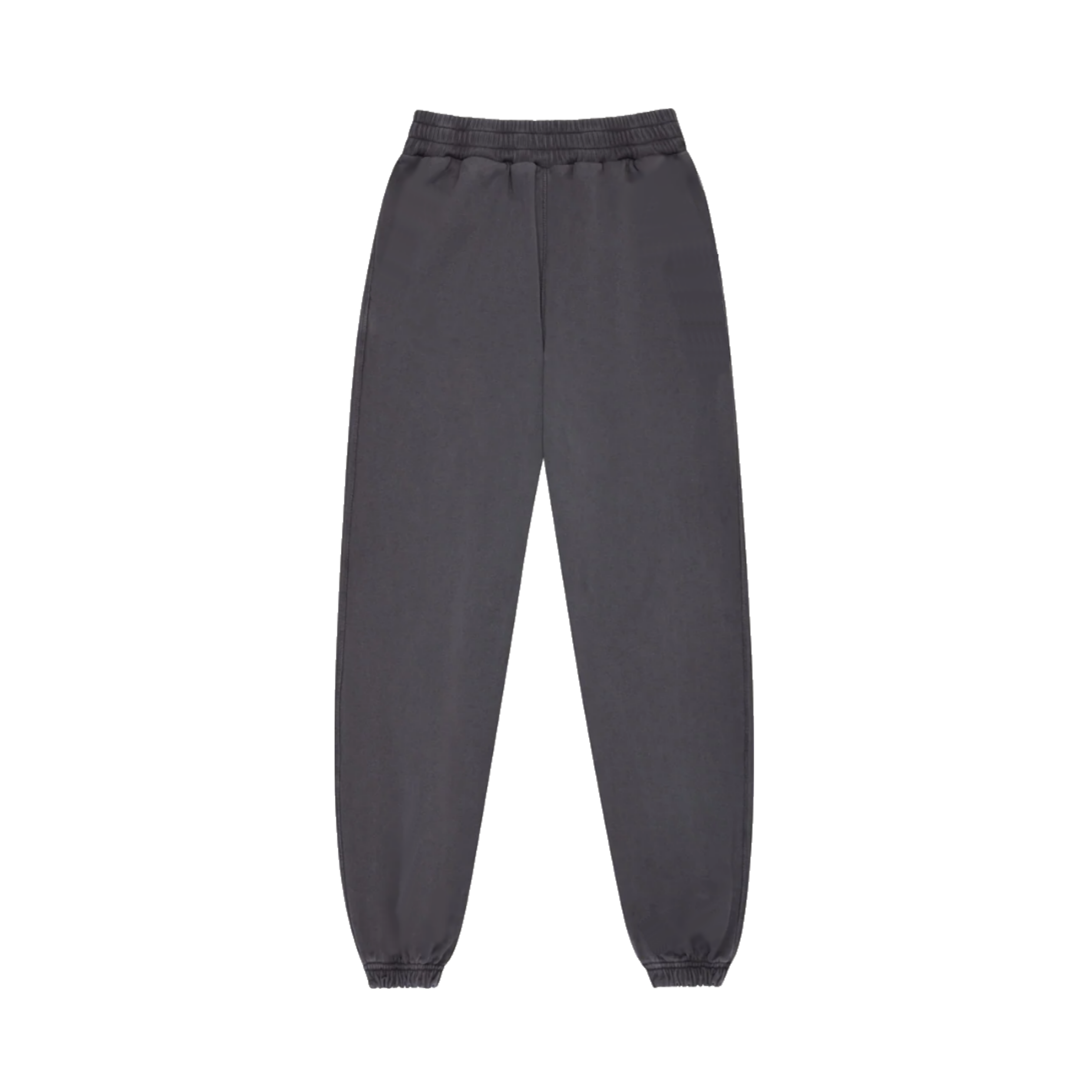 Heavyweight Washed Black Minimal Sweatpants