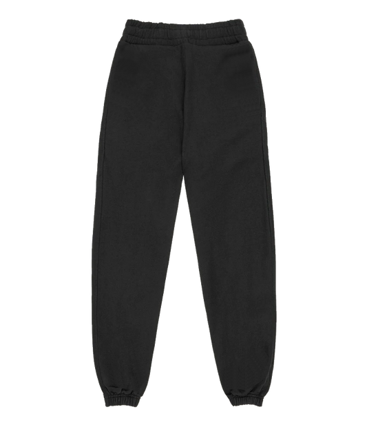 Heavyweight Black Minimal Sweatpants