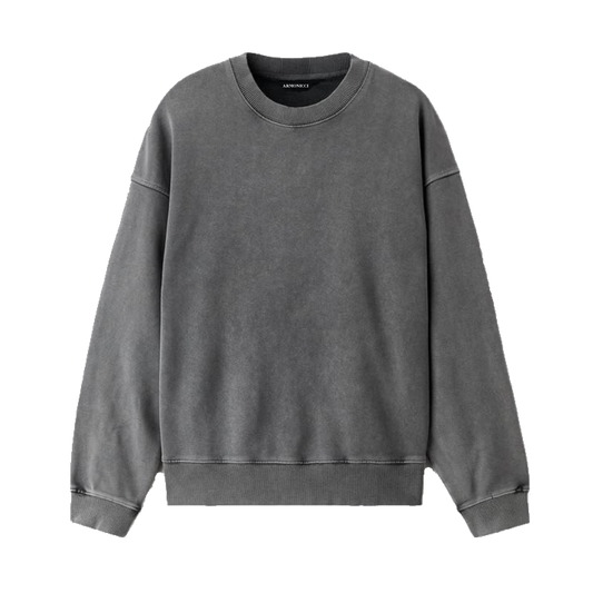 Heavyweight Washed Minimal Sweatshirt