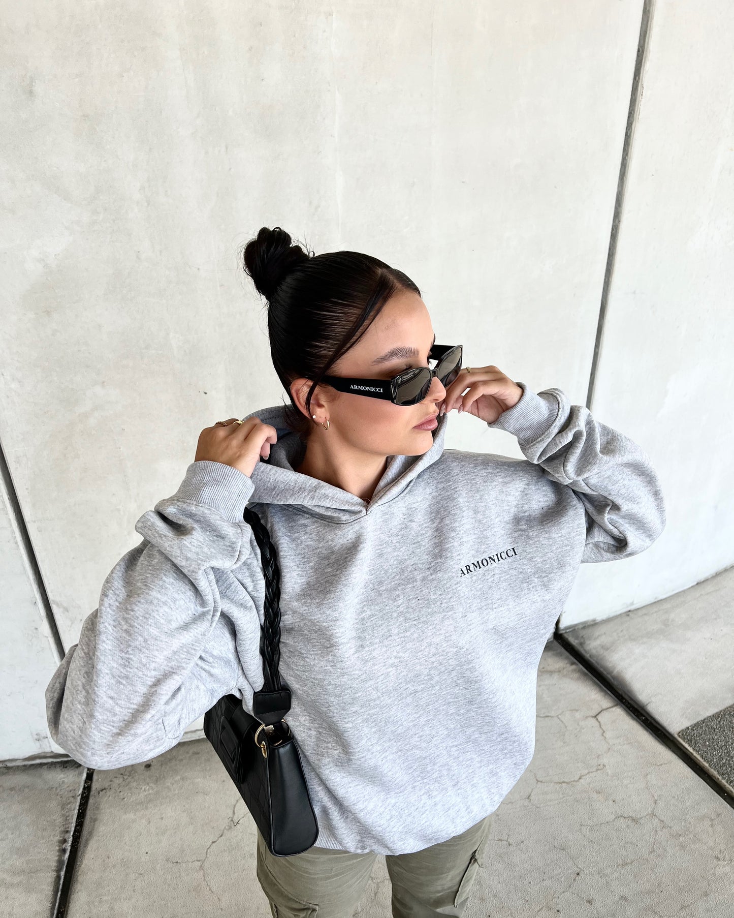 Heavyweight Athletic Grey Original Hoodie