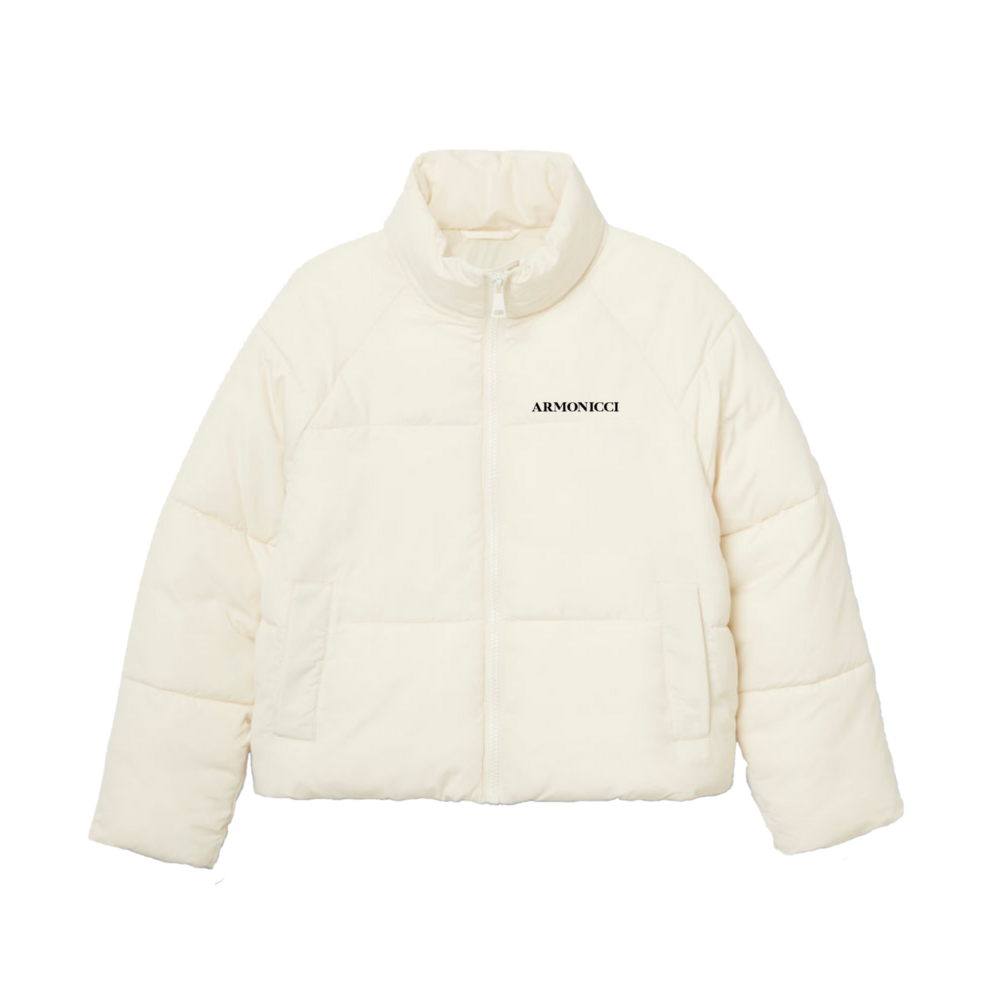cream puffer jacket