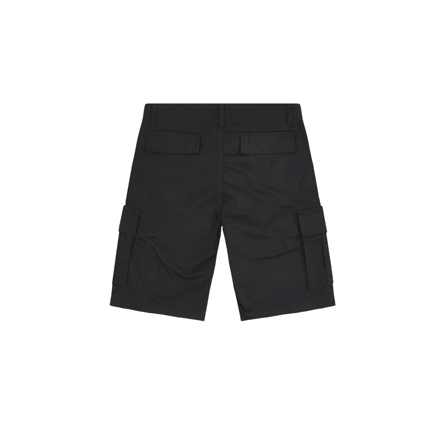 premium black cargo shorts