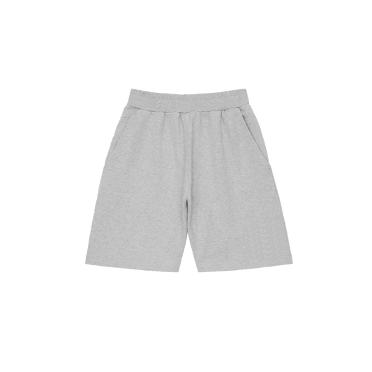Grey Minimal Jersey Shorts