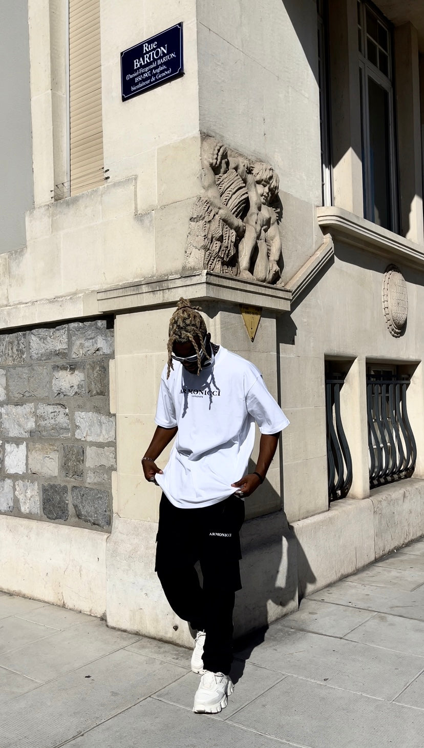 Oversized Pure White T-Shirt