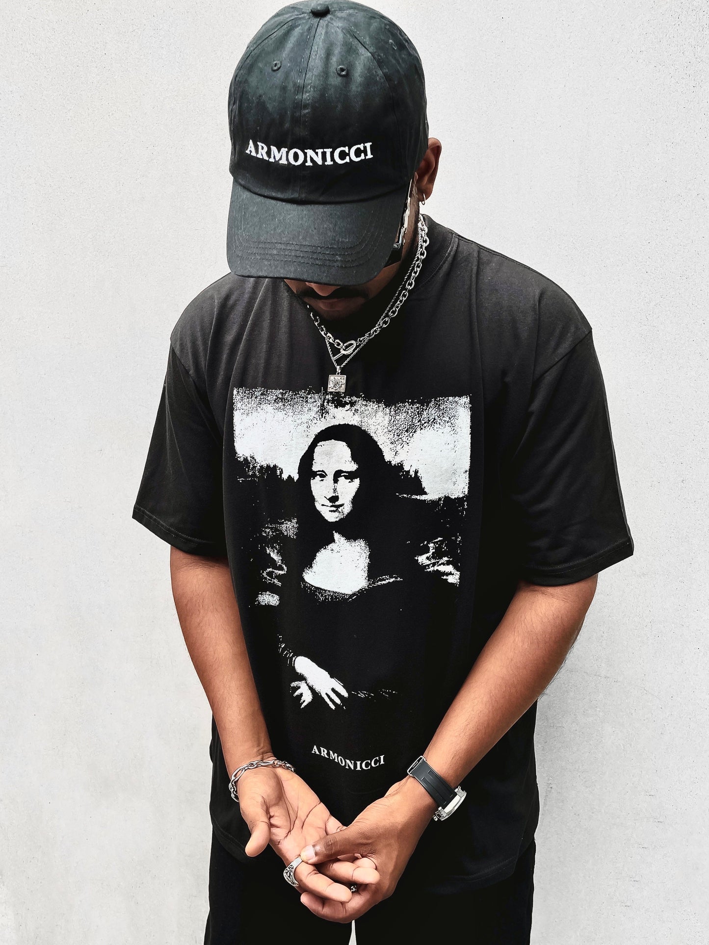 Oversized Mona Lisa T-Shirt
