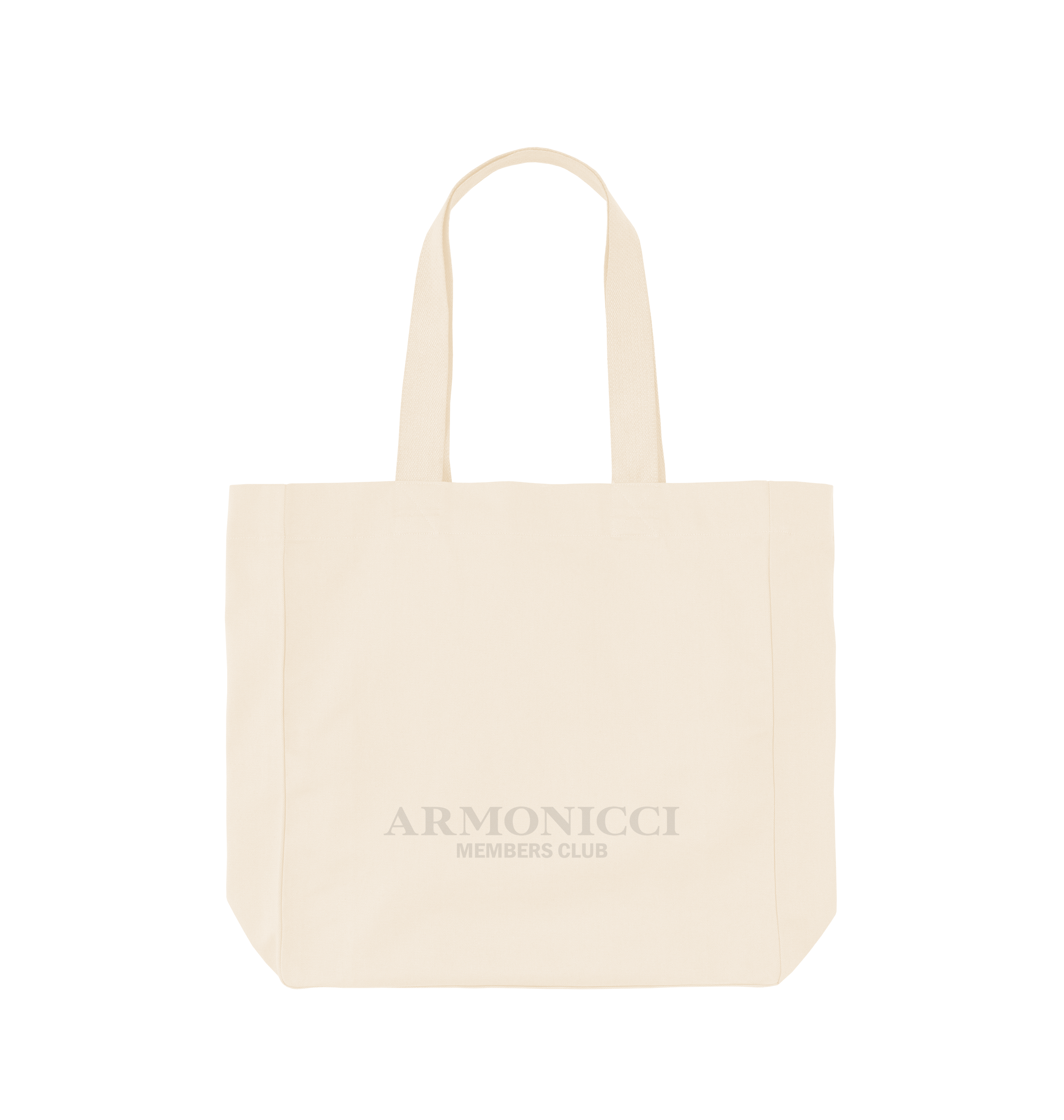 Natural Printed Bag Front