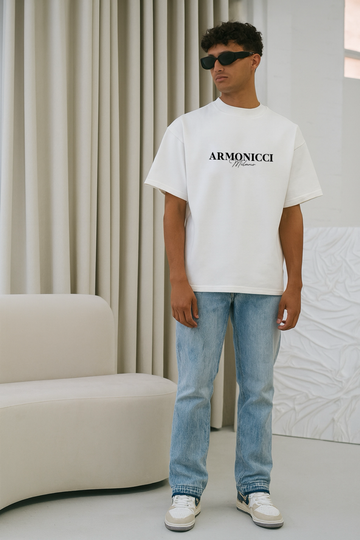 Classic Milano White T-Shirt