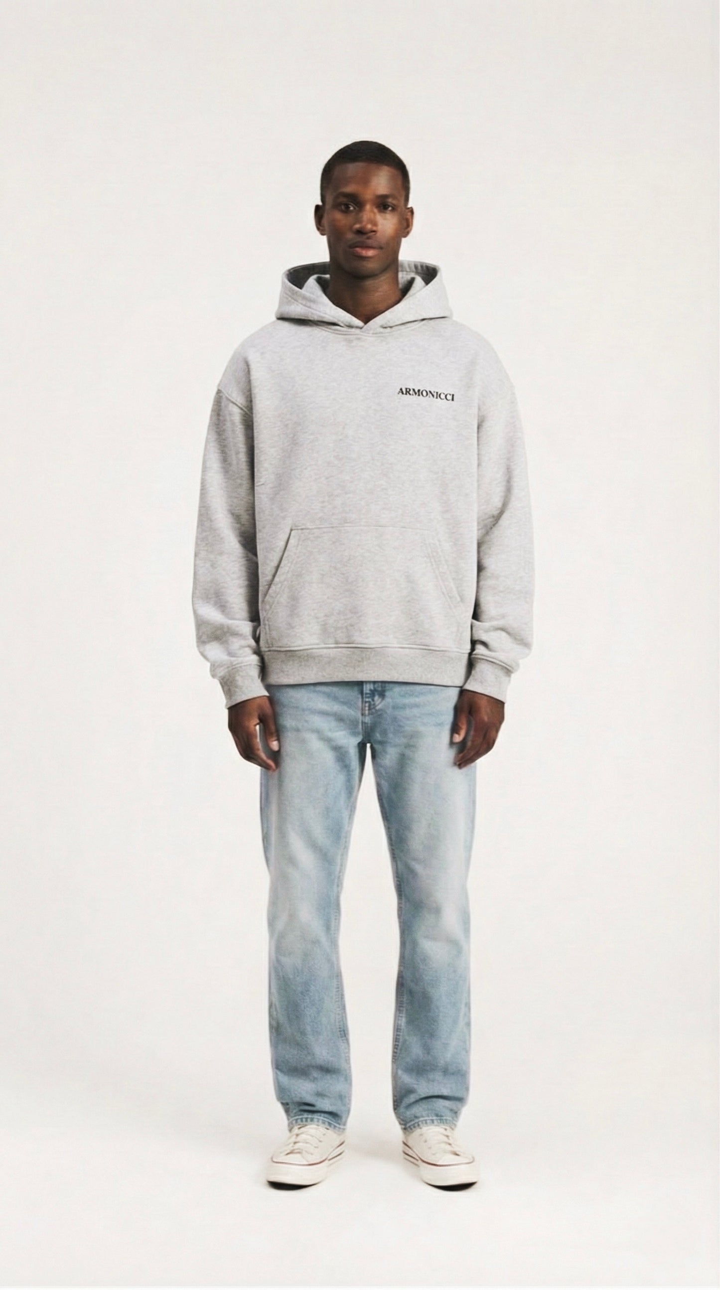 Heavyweight Athletic Grey Original Hoodie