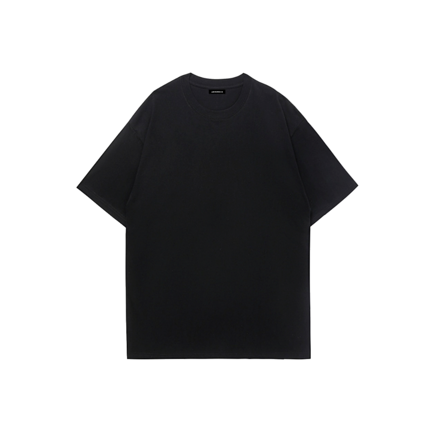 Heavyweight Oversized Premium Minimal Black T-Shirt