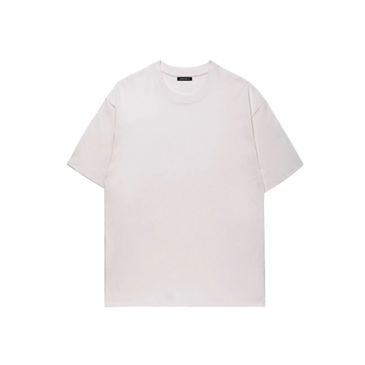 Heavyweight Oversized Minimal White T-Shirt