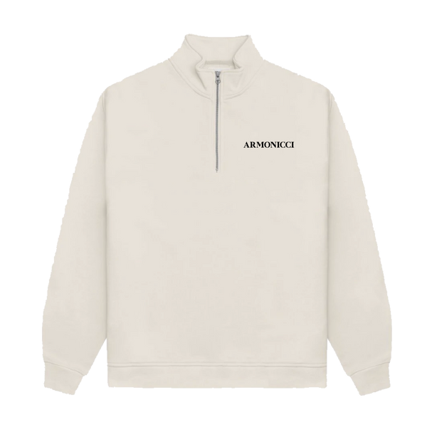 Heavyweight Cream Original Quarter Zip Sweatshirt
