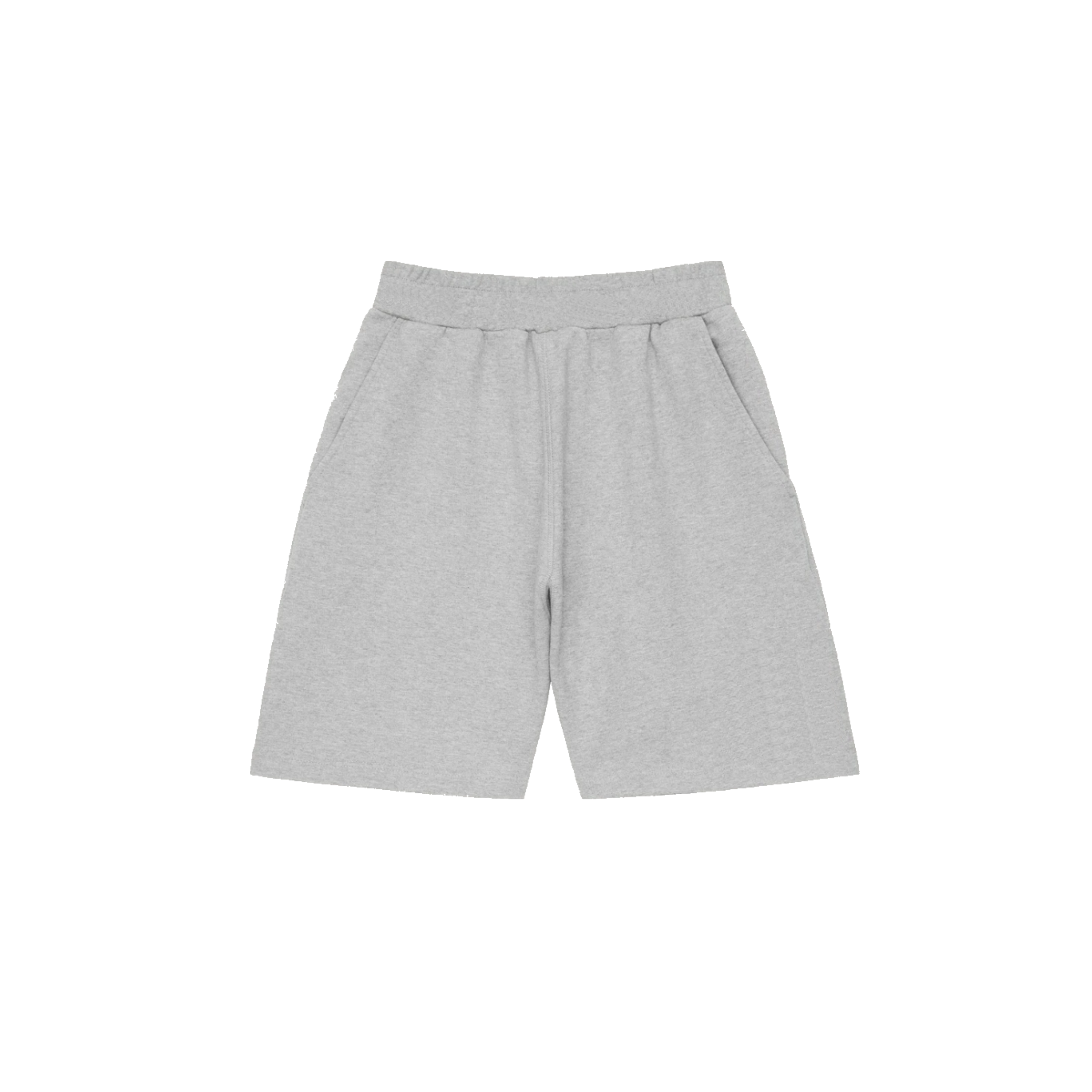 Athletic Grey Minimal Jersey Shorts