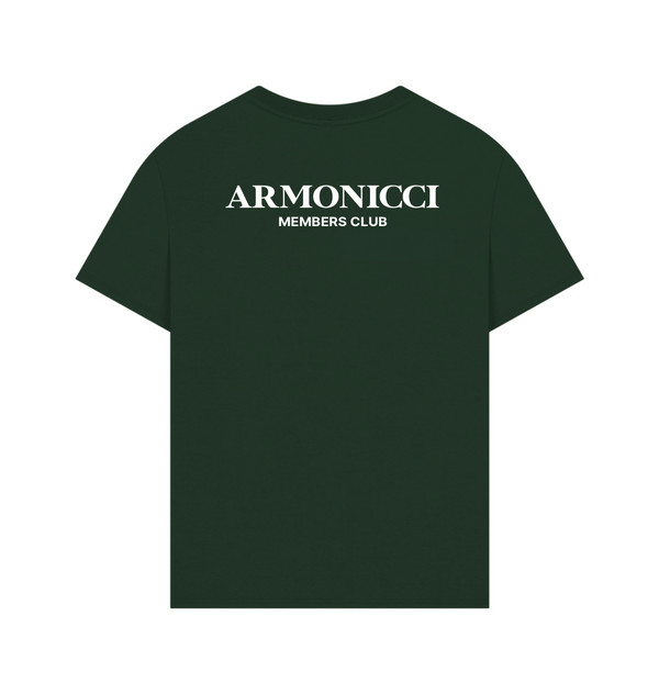 Oversized Royal Green Members Club T-Shirt