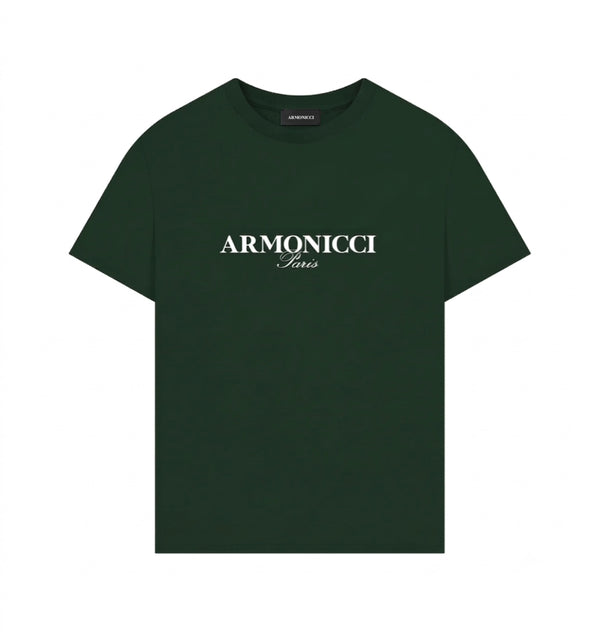 Oversized Royal Green Paris T-Shirt