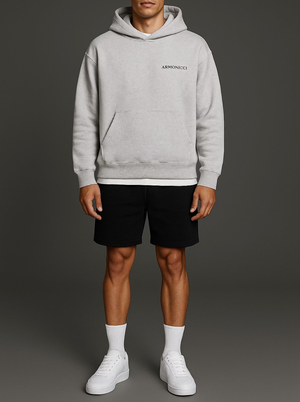 Heavyweight Athletic Grey Original Hoodie