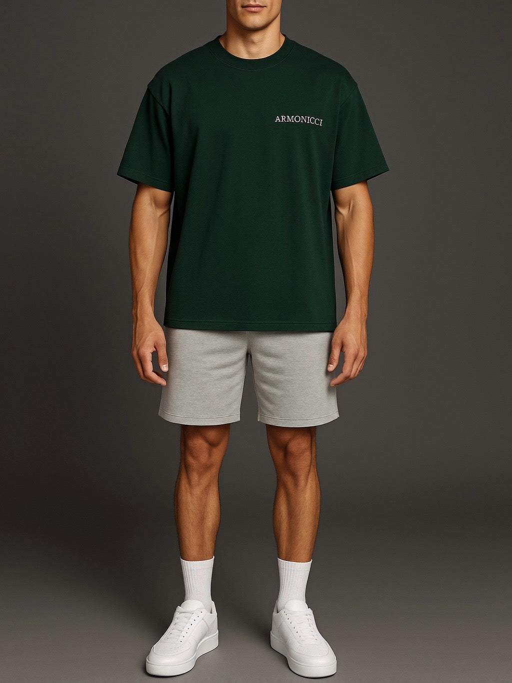 Oversized Royal Green Original T-Shirt
