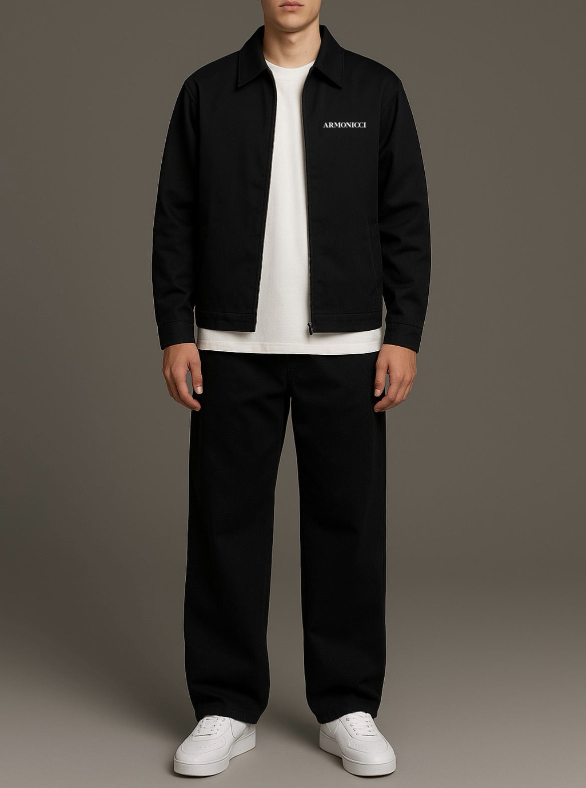 Black Workwear Jacket
