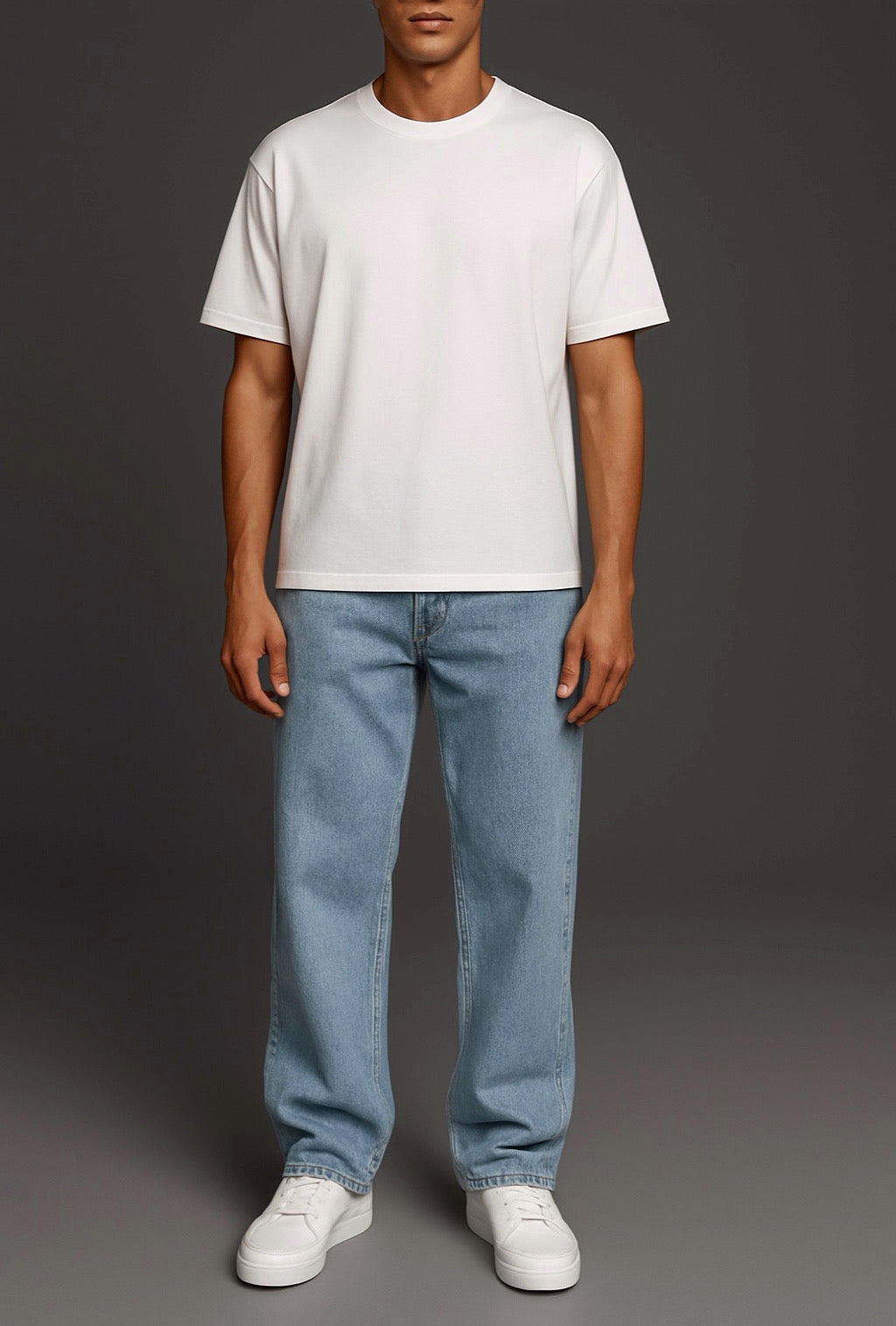 Split Blue Jeans