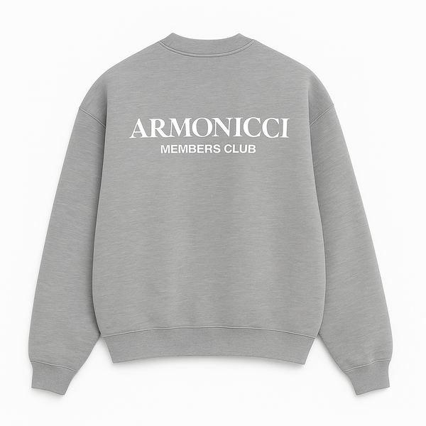 Heavyweight Athletic Grey Members Club Sweatshirt