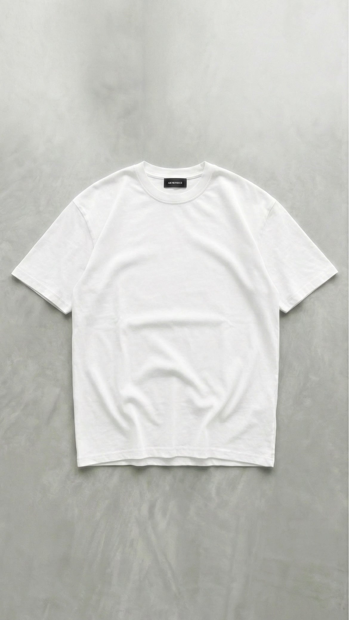 Heavyweight Oversized Minimal White T-Shirt