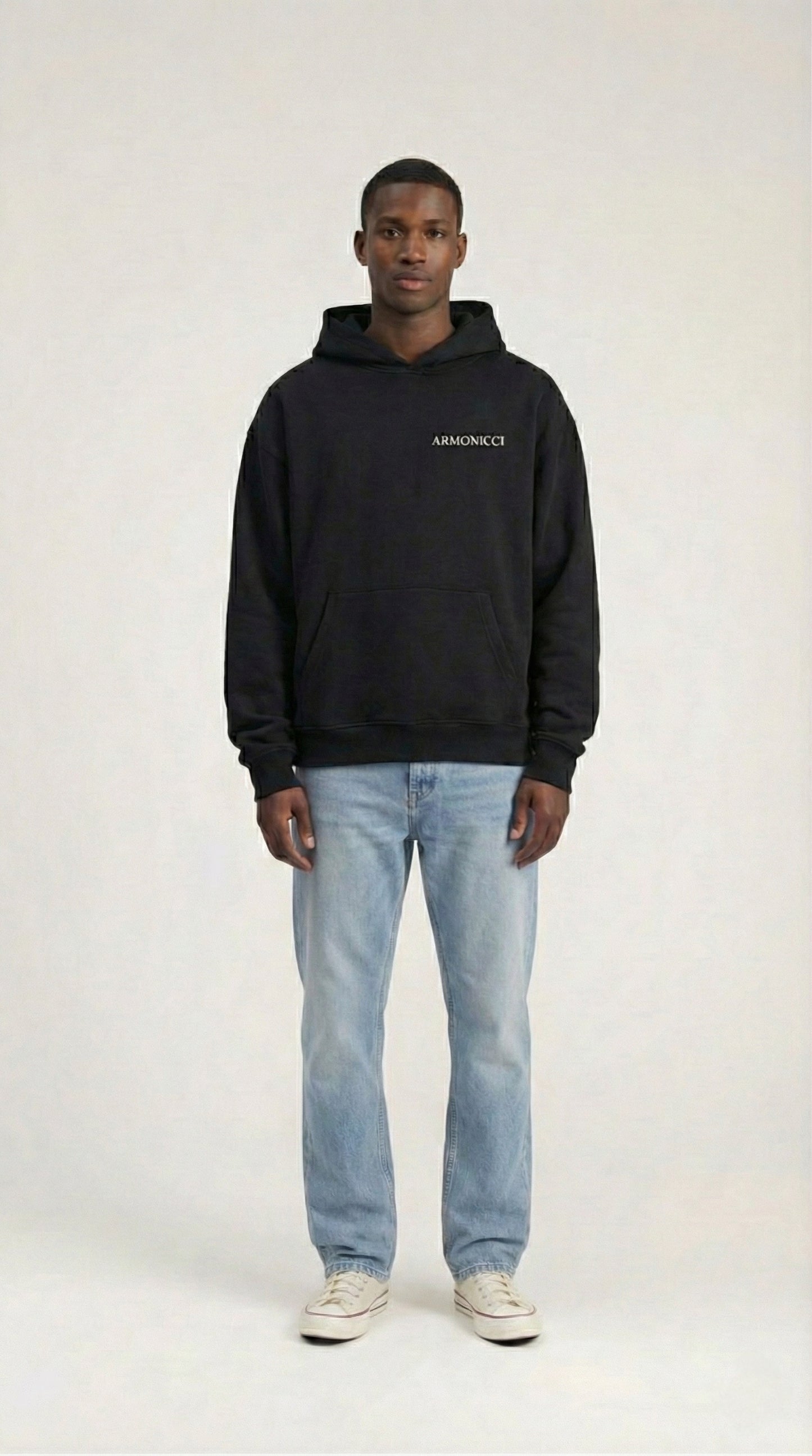 Heavyweight Black Original Hoodie