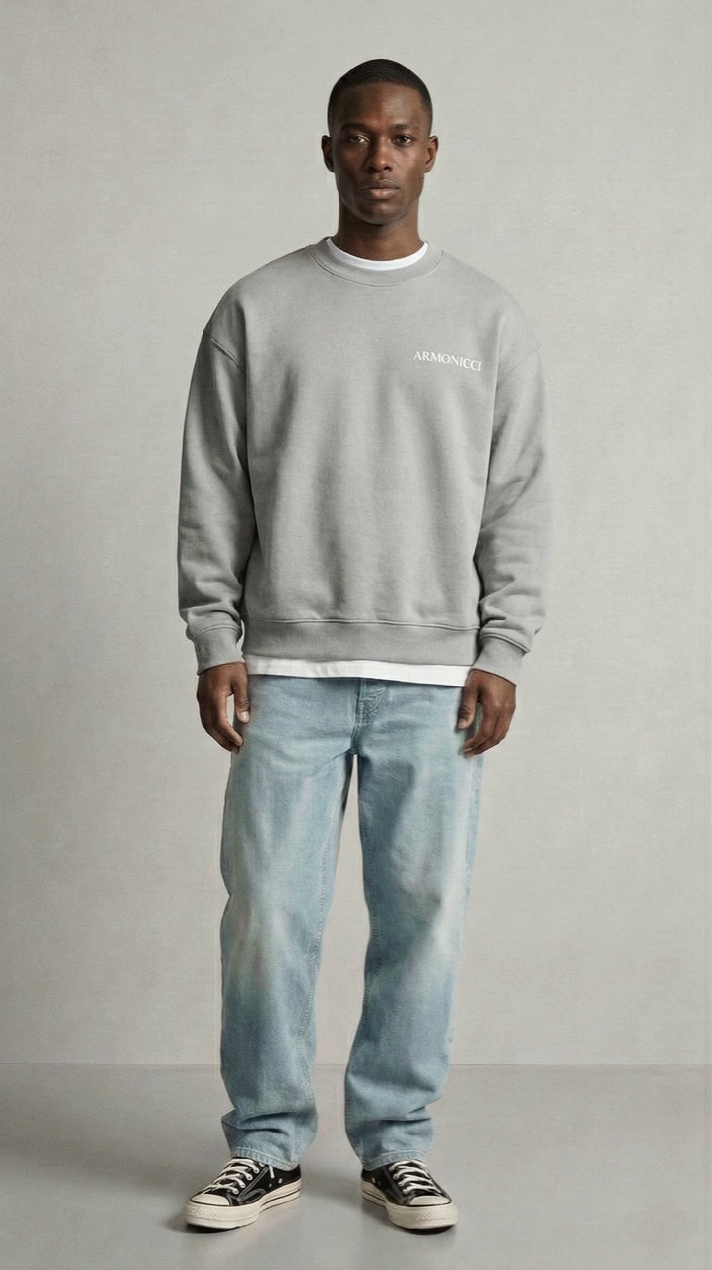 Heavyweight Athletic Grey Original Sweatshirt