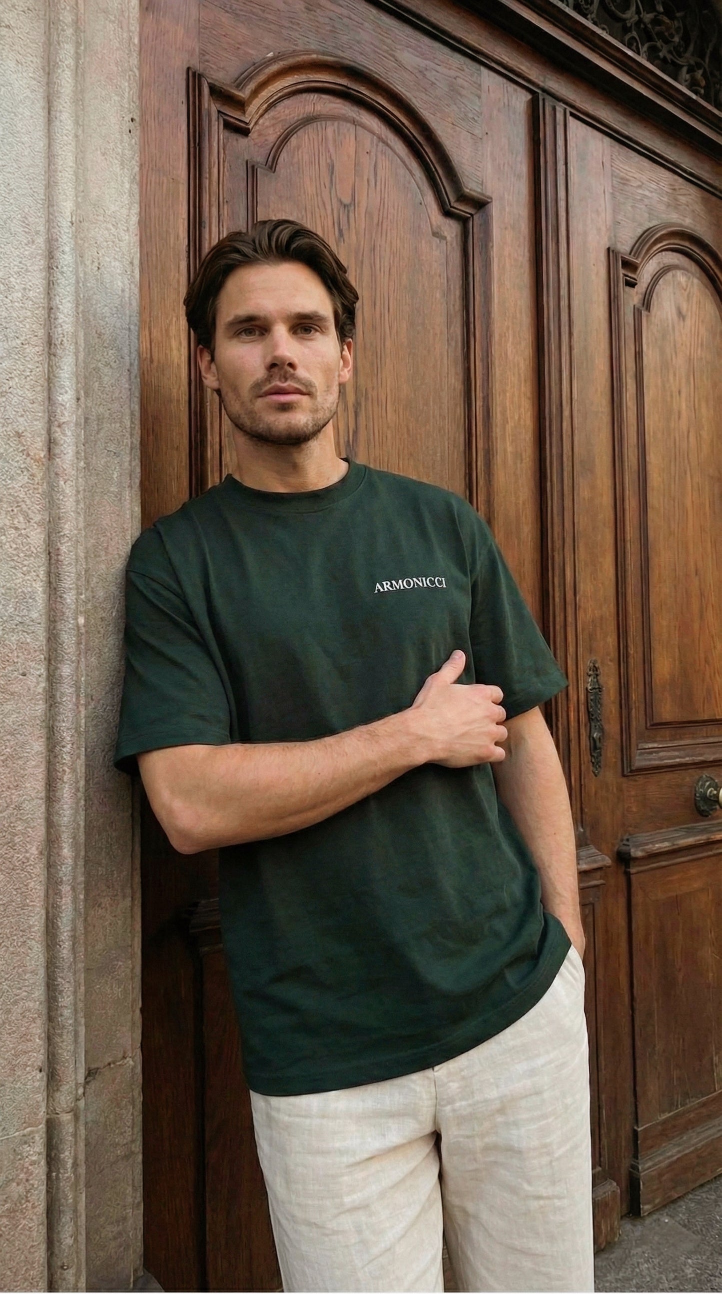 Oversized Forest Green Original T-Shirt
