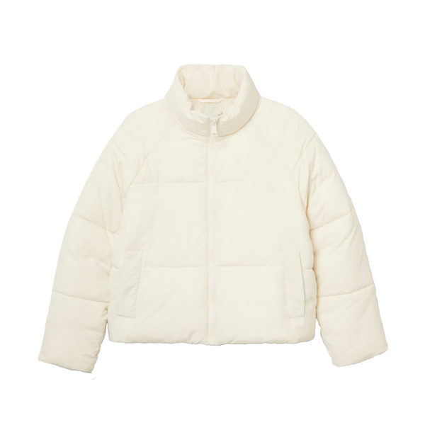 Cream Puffer Jacket
